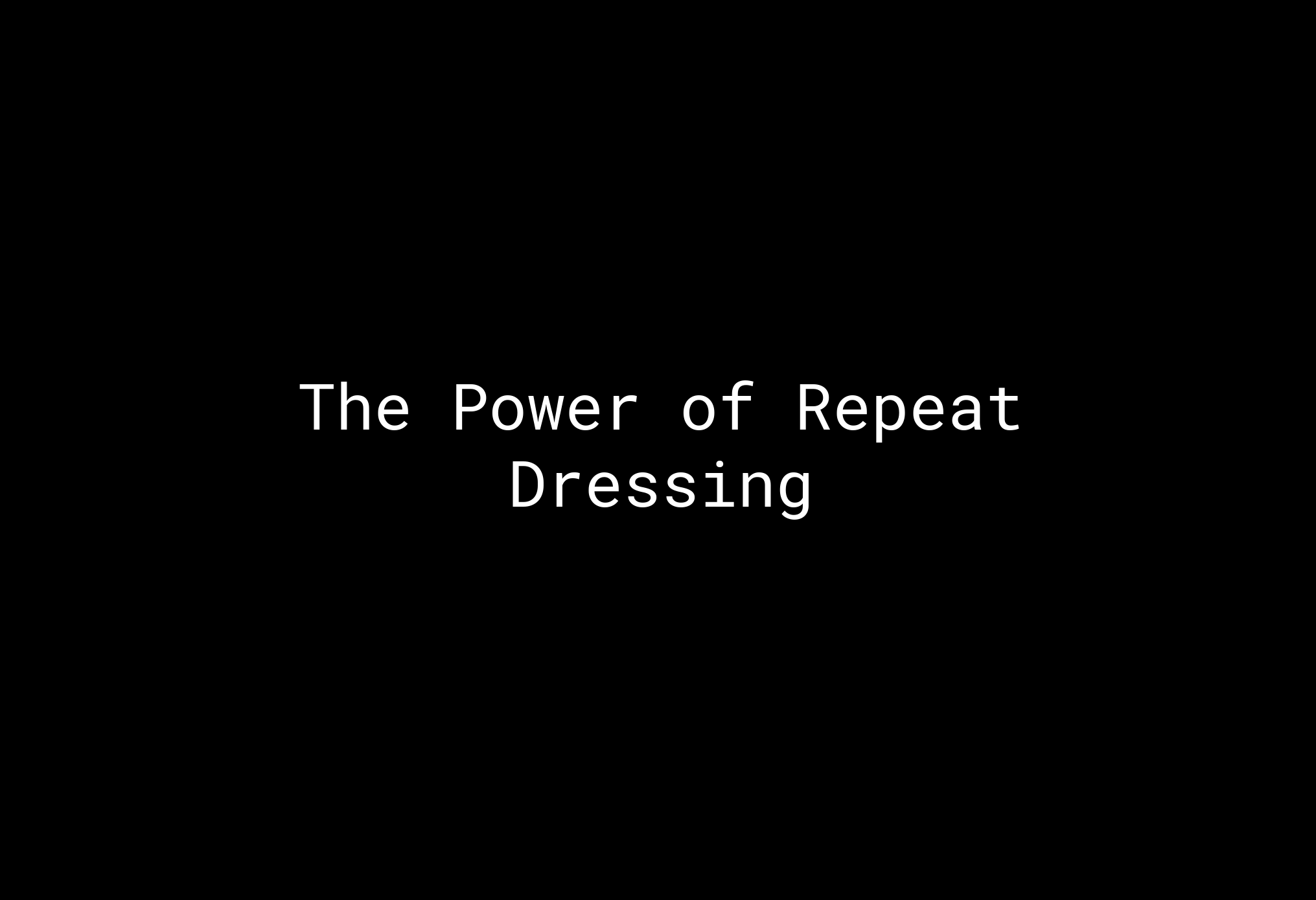 The Power of Repeat Dressing - EMMYDEVEAUX