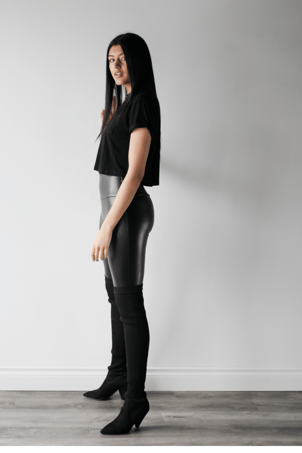 Pleather Leggings - EMMYDEVEAUX