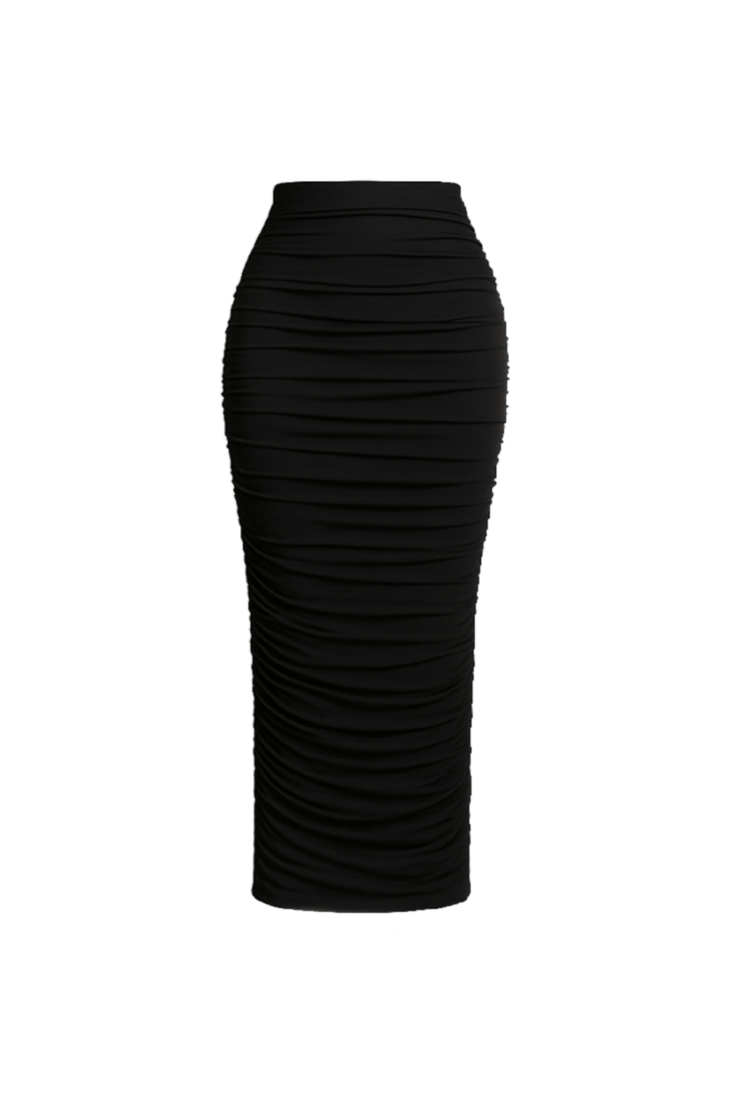 Ruched Maxi Skirt - EMMYDEVEAUX